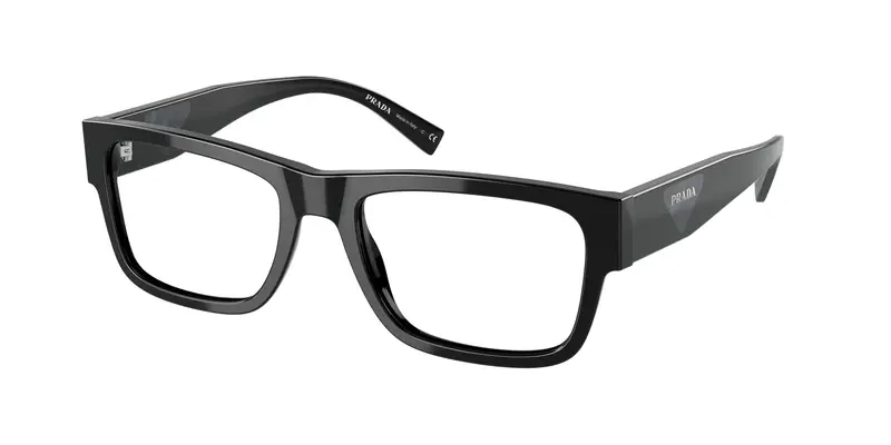 Prada Uomo PR 15YV  1AB1O1 Montature da vista Acetato Nero  Squadrata