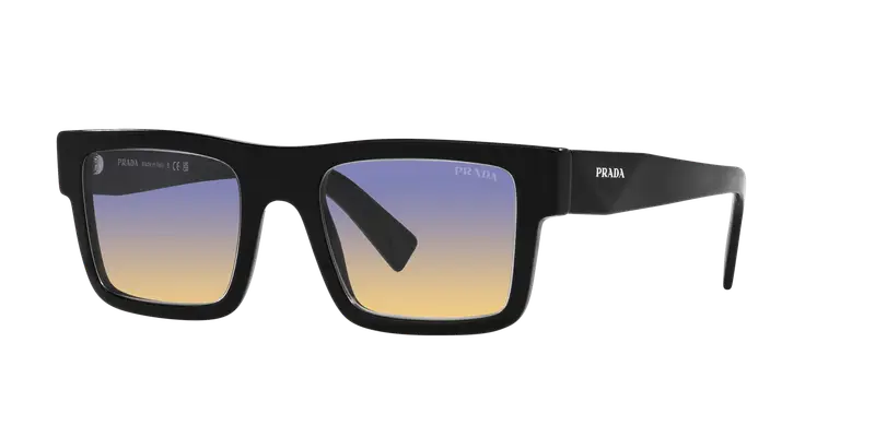 Prada Occhiali da sole Uomo Nero 858539 miniatura 2