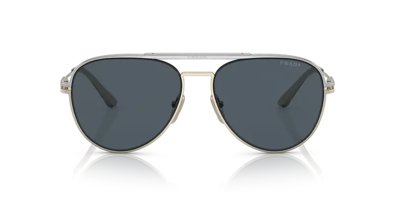 Prada Occhiali da sole Uomo Argento 856796 miniatura 2