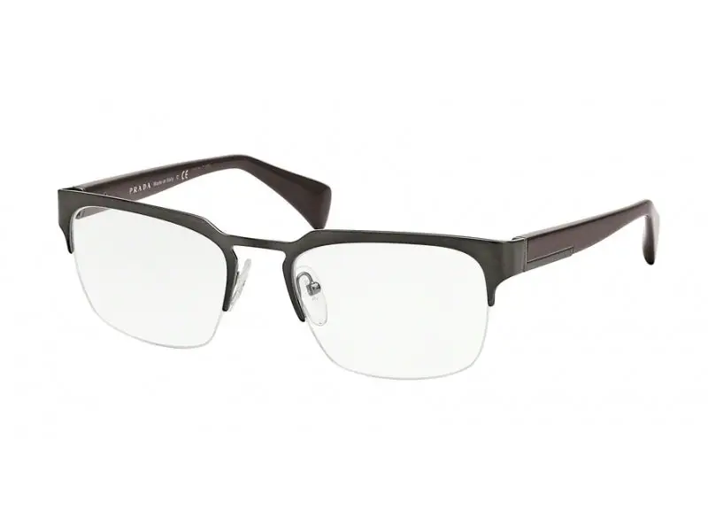 Prada Uomo PR 66QV L METAL SL31O1 Montature da vista outlet Metallo Nero  Squadrata