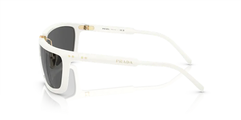 Prada Occhiali da sole Uomo Bianco 860633 miniatura 3