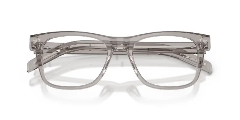 Uomo PR A13V 10J1O1 Montature da vista Acetato Grigio Trasparente Pillow Normale miniatura 2