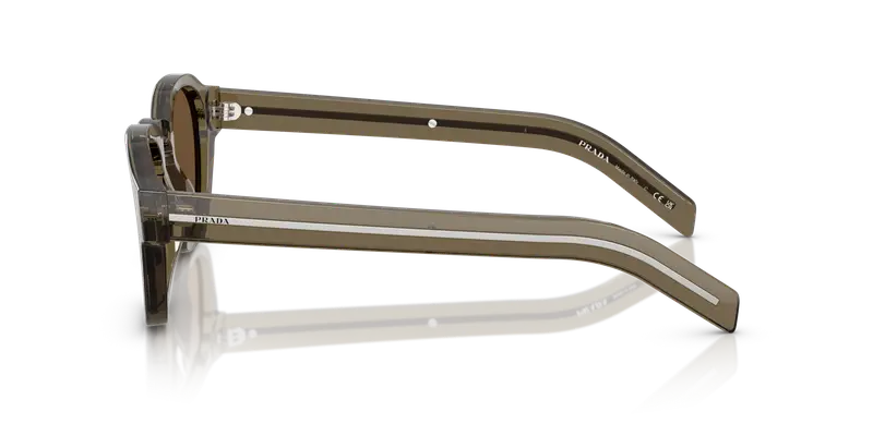 Prada Occhiali da sole Uomo Marrone 845314 miniatura 3