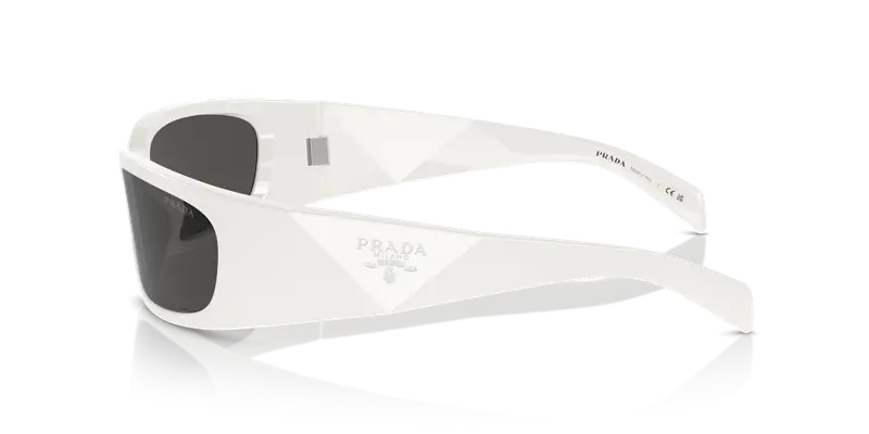 Prada Occhiali da sole Uomo Bianco 836435 miniatura 3