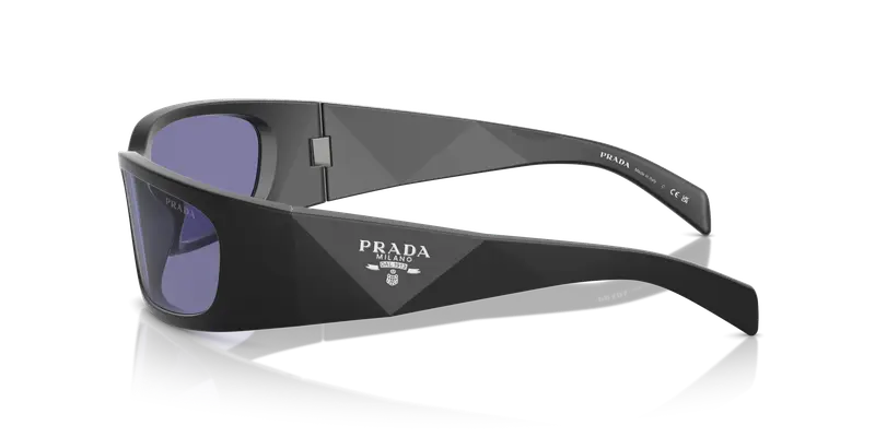 Prada Occhiali da sole Uomo Nero 836677 miniatura 3