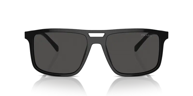 Prada Occhiali da sole Uomo Nero 836636 miniatura 2