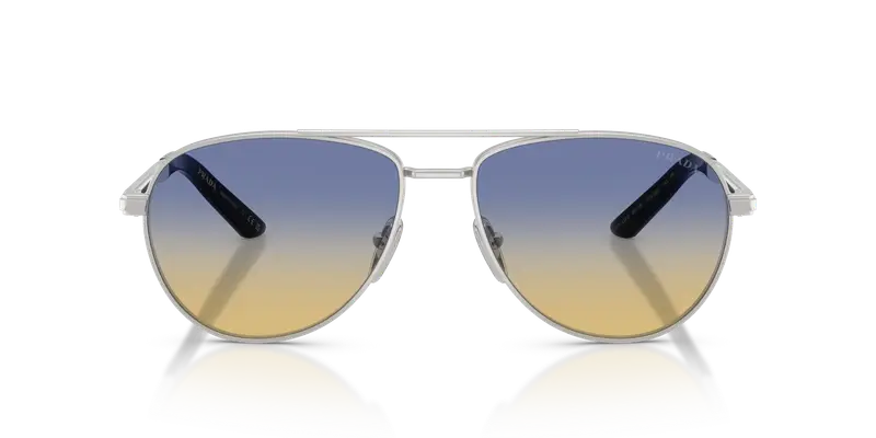 Prada Occhiali da sole Uomo Argento 847750 miniatura 2