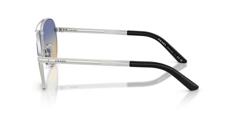 Prada Occhiali da sole Uomo Argento 847750 miniatura 3