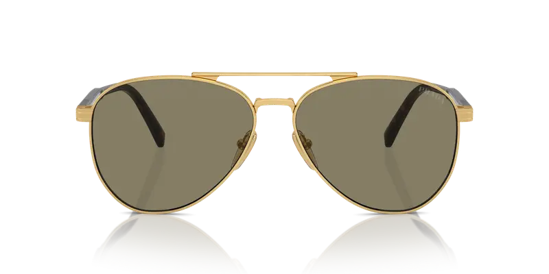 Prada Occhiali da sole Uomo Oro 836617 miniatura 2