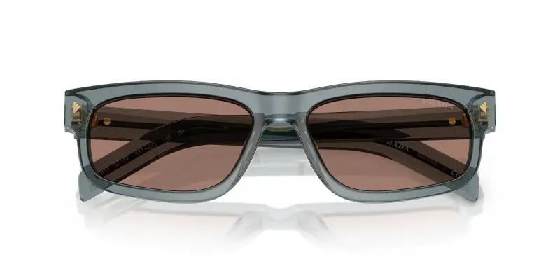 Prada Occhiali da sole Uomo Blu 3182566 miniatura 2