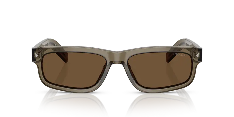 Prada Occhiali da sole Uomo Marrone 845677 miniatura 2