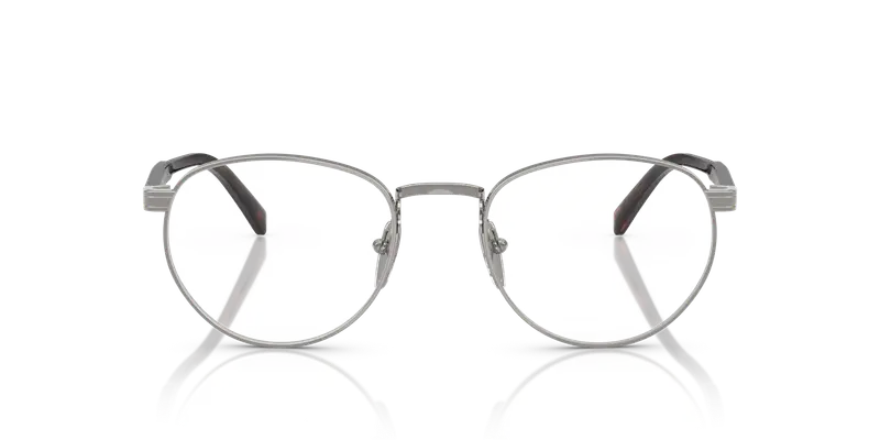 Prada Uomo PR B52V 20C1O1 Montature da vista Metallo Grigio Trasparente Pantos Normale miniatura 2