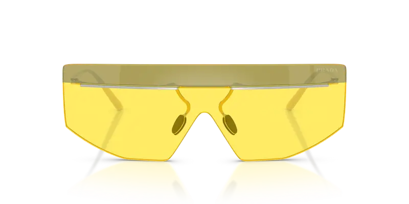 Prada Occhiali da sole Uomo Argento 846342 miniatura 2