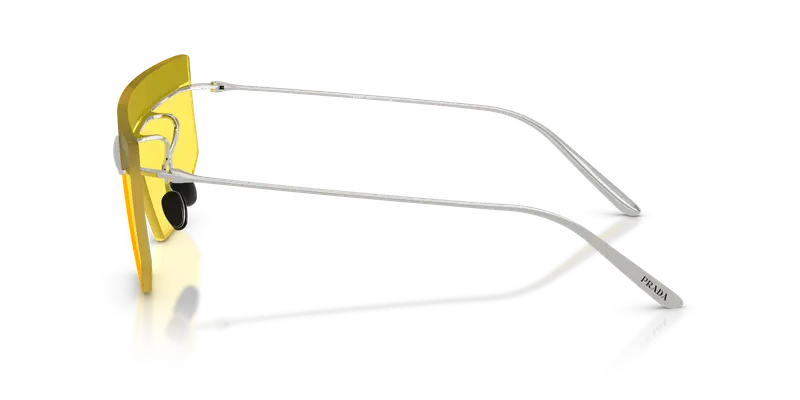 Prada Occhiali da sole Uomo Argento 846342 miniatura 3