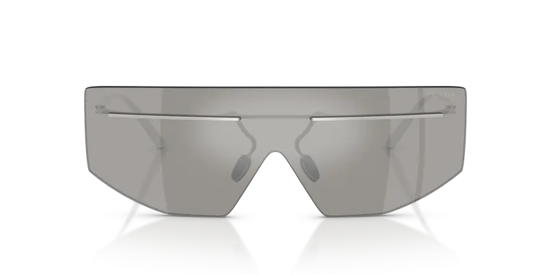 Prada Occhiali da sole Uomo Argento 846343 miniatura 2