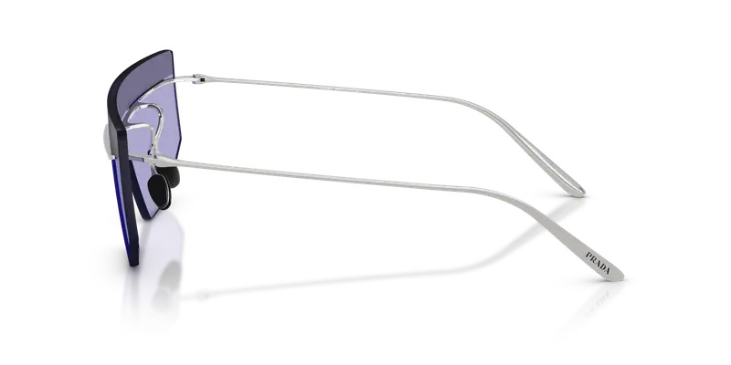 Prada Occhiali da sole Uomo Argento 846344 miniatura 3