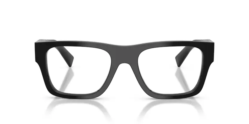 Uomo PR C01V 16K1O1 Montature da vista Acetato Nero Trasparente Pillow Normale miniatura 3