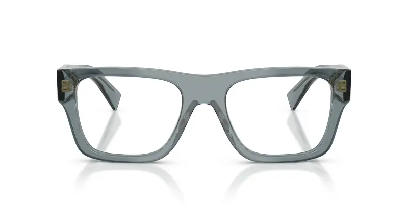 Uomo PR C01V 17T1O1 Montature da vista Acetato Blu Trasparente Pillow Normale miniatura 3