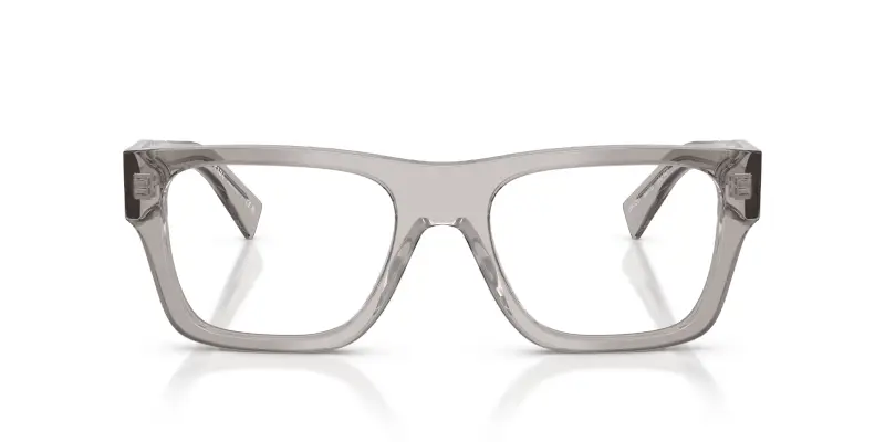 Uomo PR C01V 18J1O1 Montature da vista Acetato Grigio Trasparente Pillow Normale miniatura 3