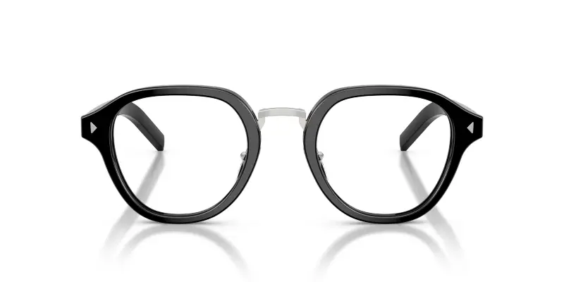 Uomo PR C05V 16K1O1 Montature da vista Acetato Nero Trasparente Pantos Normale miniatura 3