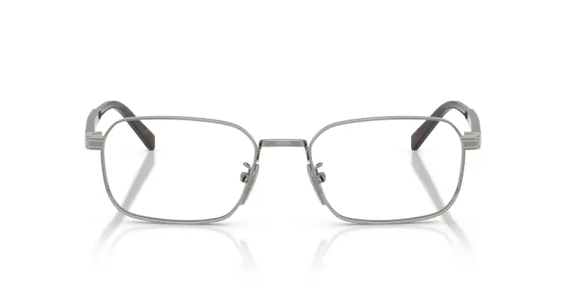 Uomo PR C50VD 5AV1O1 Montature da vista Metallo Grigio Trasparente Pillow Normale miniatura 3