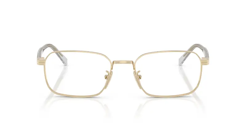 Uomo PR C50VD ZVN1O1 Montature da vista Metallo Oro Trasparente Pillow Normale miniatura 3