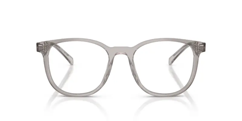 Uomo Prada PR A15V 10J1O1 Montature da vista Acetato Grigio Trasparente Pantos Normale miniatura 3