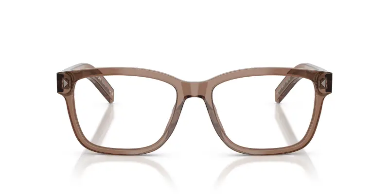 Uomo Prada PR B10V 28I1O1 Montature da vista Acetato Trasparente Trasparente Squadrata Normale miniatura 3