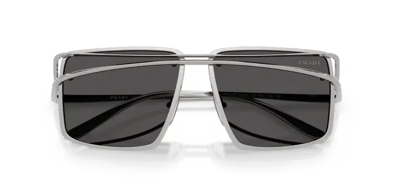 Prada Occhiali da sole Uomo Argento 3987815 miniatura 2