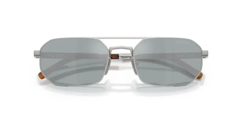 Prada Occhiali da sole Uomo Argento 4286695 miniatura 2