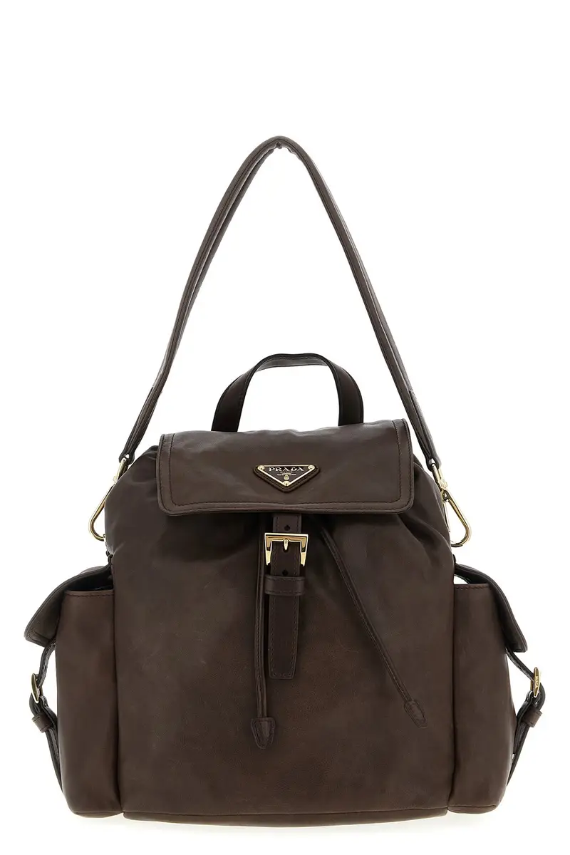 Zaino Prada Explore Medio Marrone