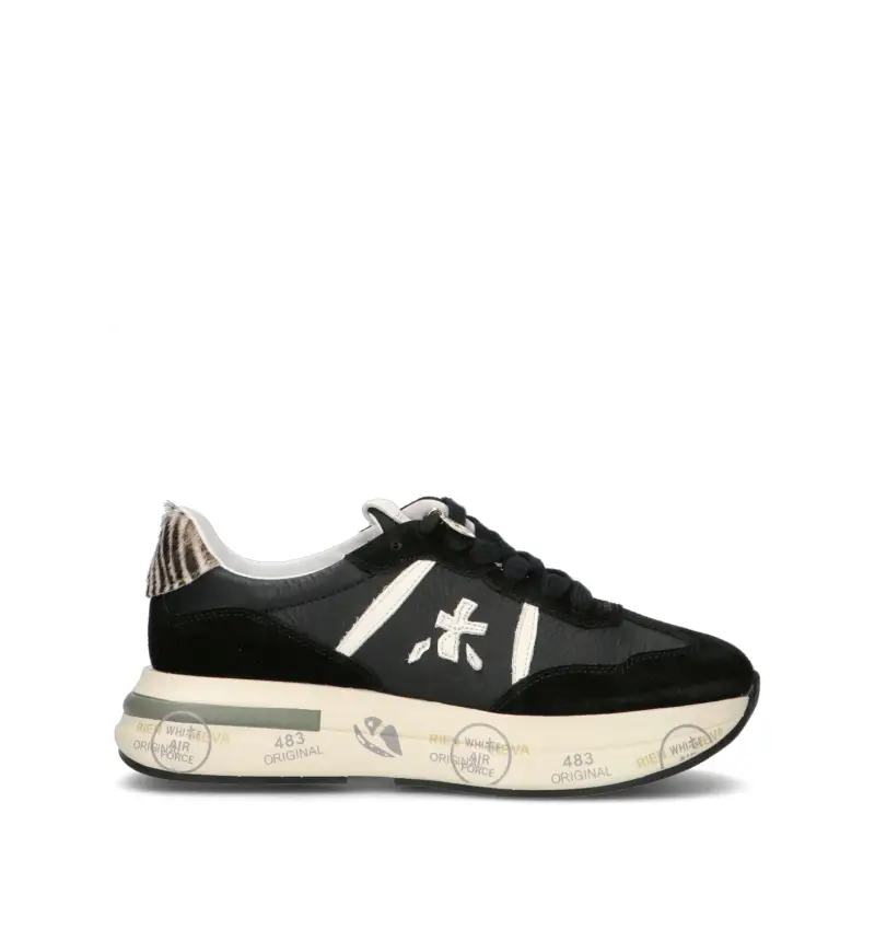 CASSIE Sneaker donna nera Vario