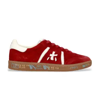 per donna BONNIED Sneakers in pelle rossa Bonnied (38), Rosso, Basso, Stringhe, Casual