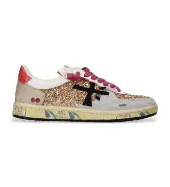 per uomo BSKTCLAD Sneakers Clayd Var in pelle rosa (37), Basso, Stringhe, Casual