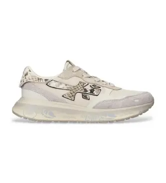 per uomo LAURYN Sneakers bianche Lauryn (36), Pelle, Bianco, Basso, Stringhe, Casual