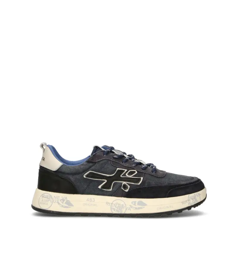 Sneaker uomo blu Vario