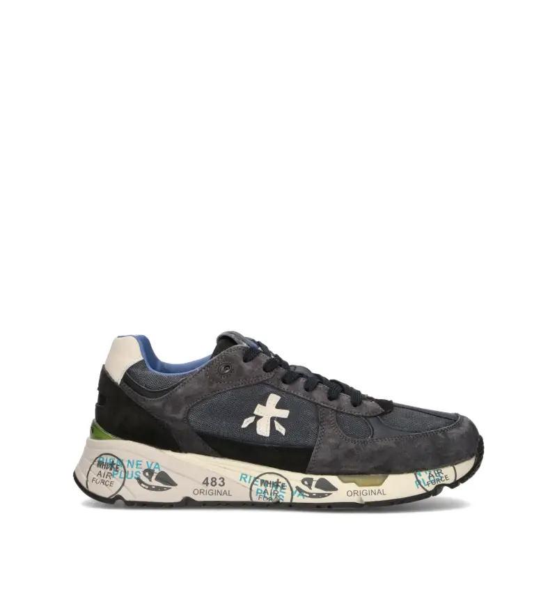 Sneaker uomo blu Vario