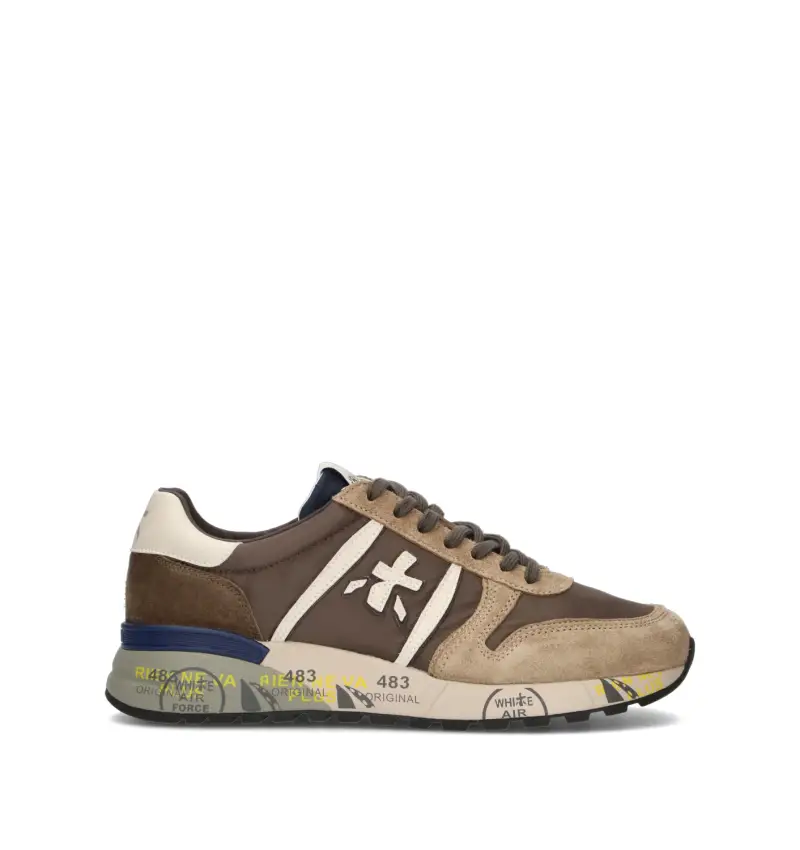 Sneaker uomo marrone/beige Vario