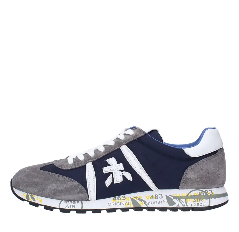 Sneakers Blu Blu Blu e verdi