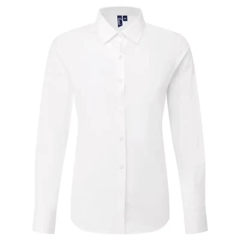 Camicia donna maniche lunghe in popeline Premier Recyclight