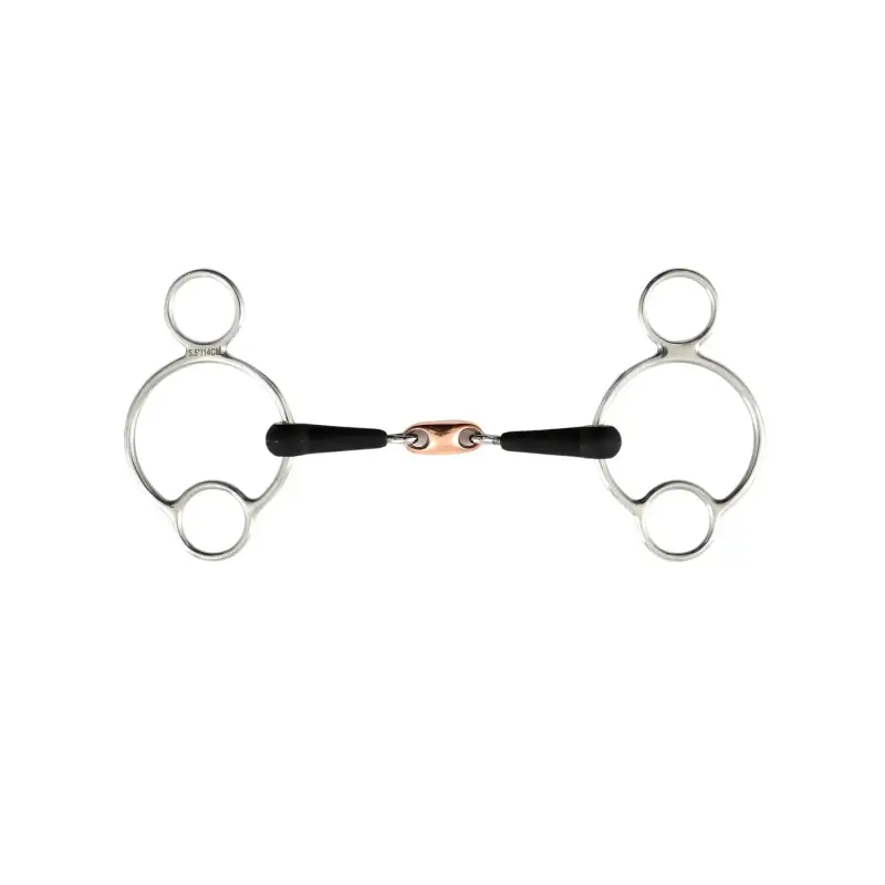Morso per cavalli in gomma Pessoa a forma di diamante Premier Equine