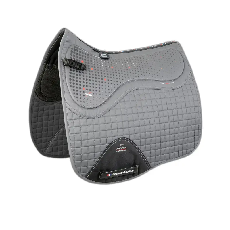 Sottosella dressage quadrata Premier Equine Close Contact Tech Grip Pro