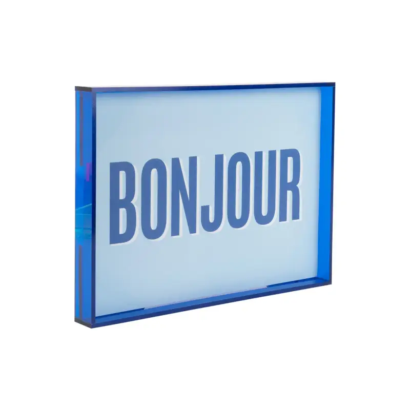 Decorazione murale Present Time Bonjour
