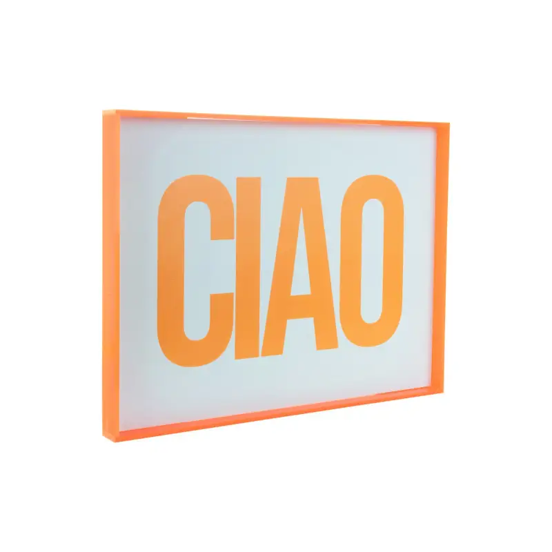 Decorazione murale Present Time Ciao