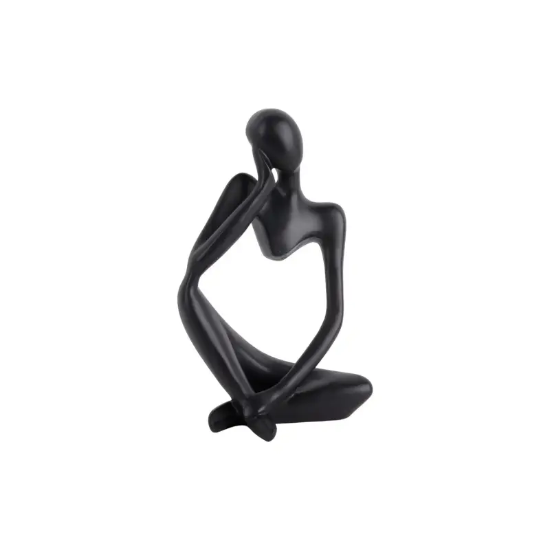 Statua in poliresina Present Time Imagine