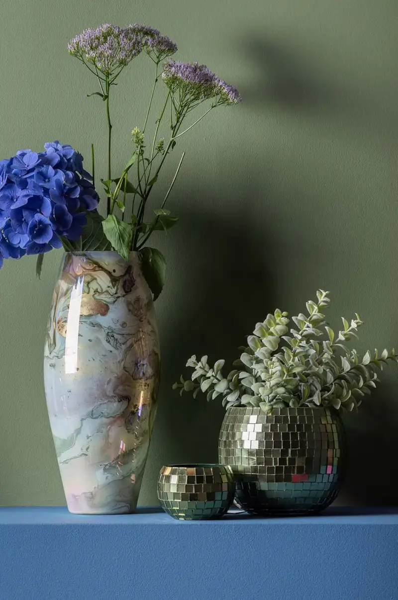 vaso decorativo Melange Cone Multicolore miniatura 5