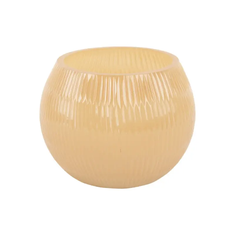 Vaso grande in vetro rigato Present Time Chique