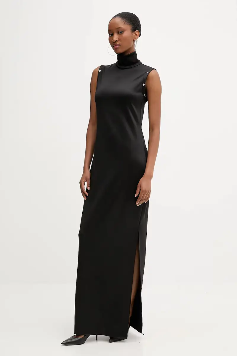 vestito colore nero PRE416FW24 miniatura 2