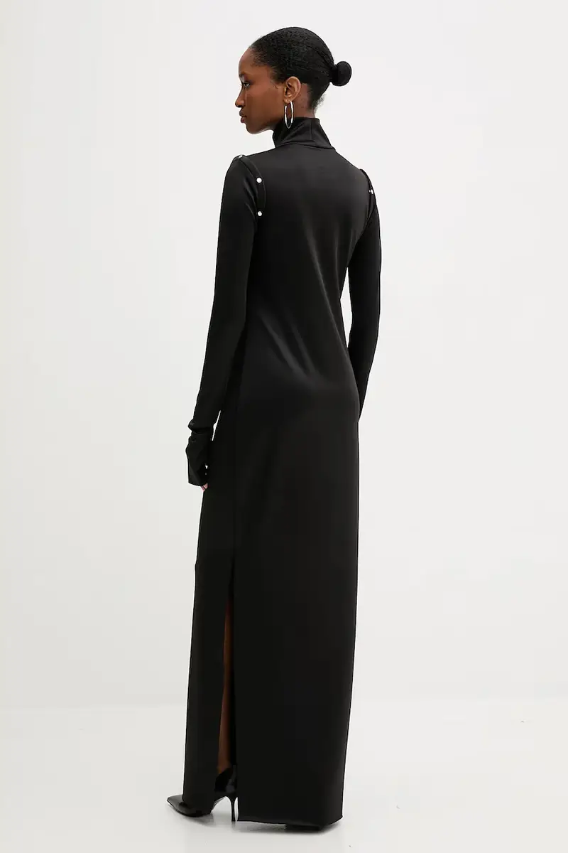 vestito colore nero PRE416FW24 miniatura 3