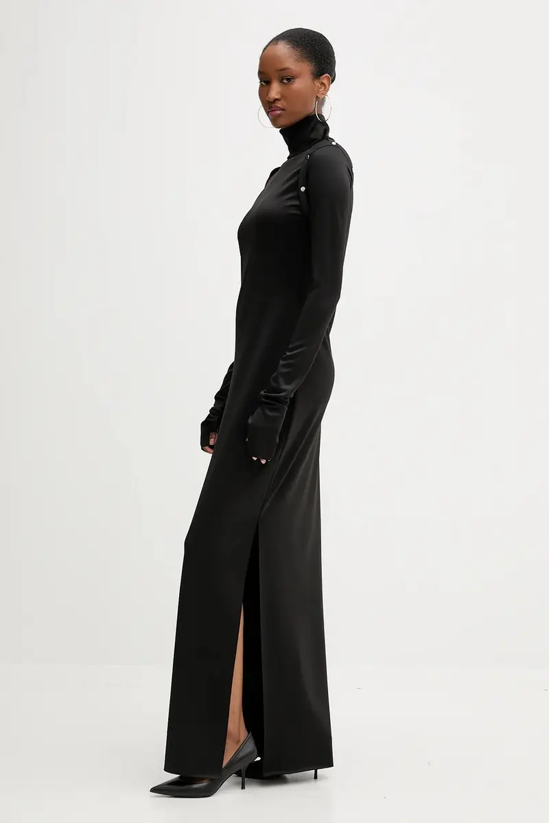 vestito colore nero PRE416FW24 miniatura 4